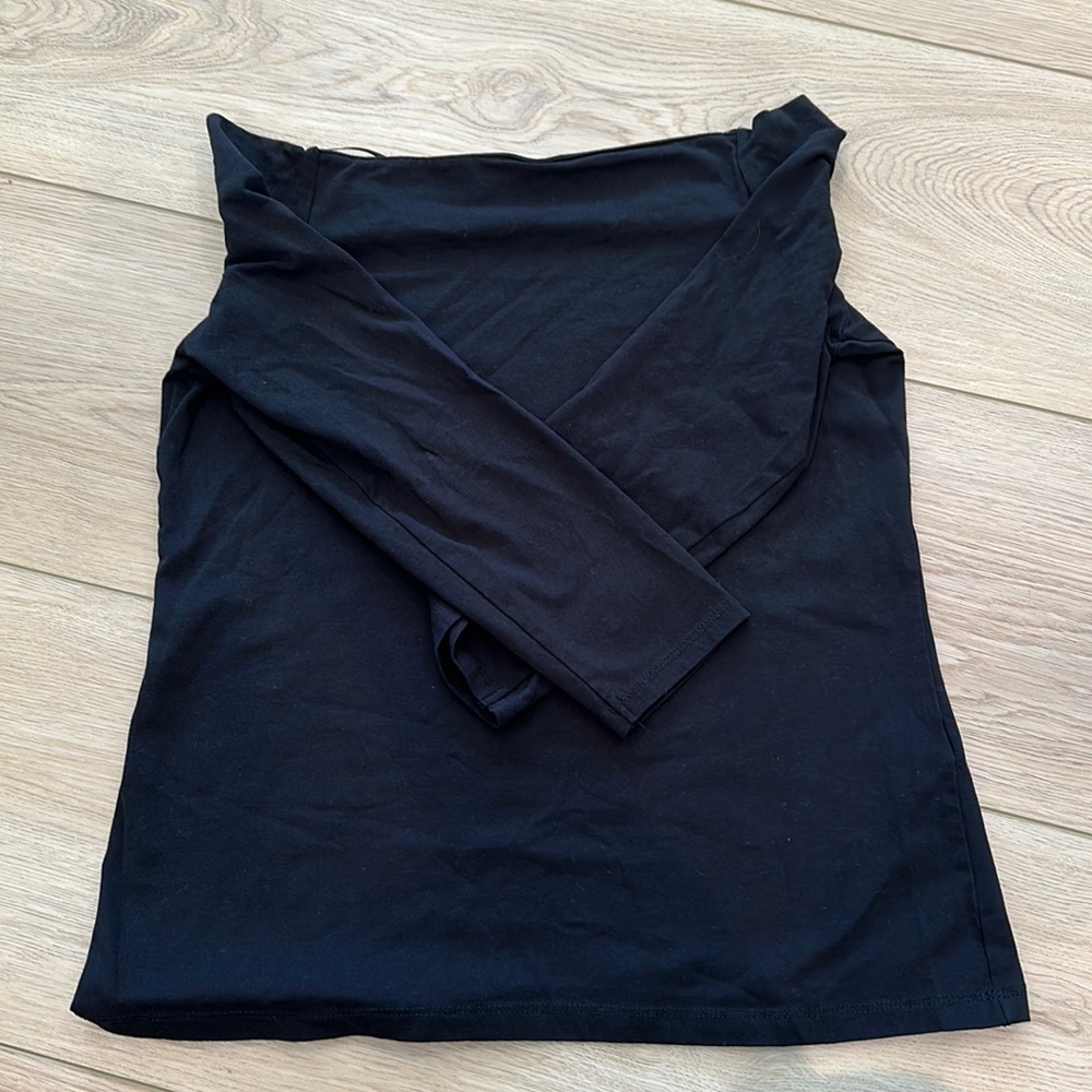ZARA off the shoulder spandex top